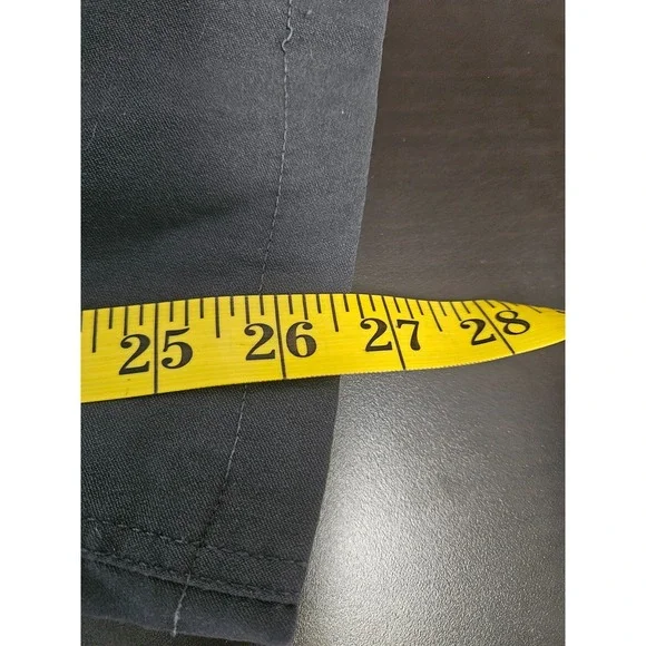 Prana Gray Standard Fit Pants 12RG Nylon Stretch Outdoor Hiking Outdoor Utility - Picture 4 of 8